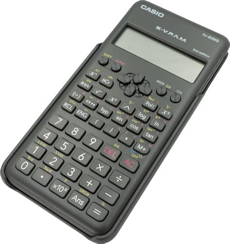 Casio Handheld Scientific Calculators Casio Fx 82Ms Scientific Calculator 12 Digit 240 Functions With Solar Battery Power Casio Fx 82Ms Calculator