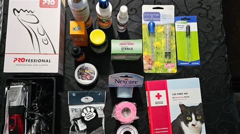 Cat First Aid Kit Helpful Contents With Explanations Youtube