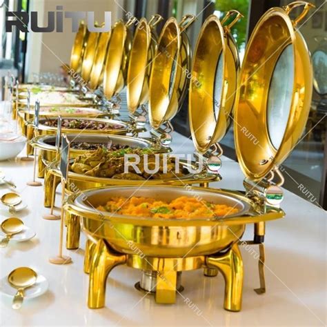 Catering Buffet Equipment Chefing Dishes Food Warmer Glass Lid Party Catering Buffet Equipment Chefing Dishes Food Warmer Glass Lid Party