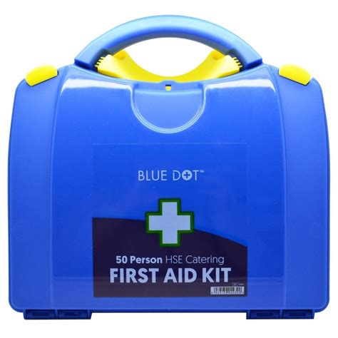 Catering Kitchen First Aid Kit For 1 To 50 People In Blue Viola Box Catering Kitchen First Aid Kit For 1 To 50 People In Blue Viola Box
