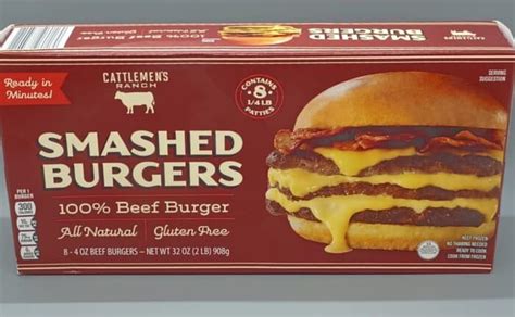 Cattlemen Amp 39 S Ranch Smashed Burgers Aldi Reviewer Cattlemen Amp 39 S Ranch Smashed Burgers Aldi Reviewer