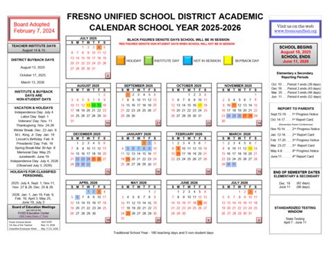 Central Unified School District Fresno 25 26 Calendar Educounty Central Unified School District Fresno 25 26 Calendar Educounty