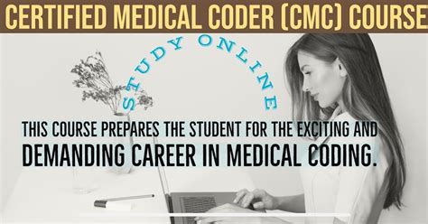 Certified Medical Coder Cmc Course Medical Coder Medical Coding