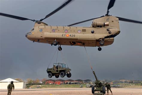 Ch 47F Chinook In Action Fastest Military Transport Helicopter In The World