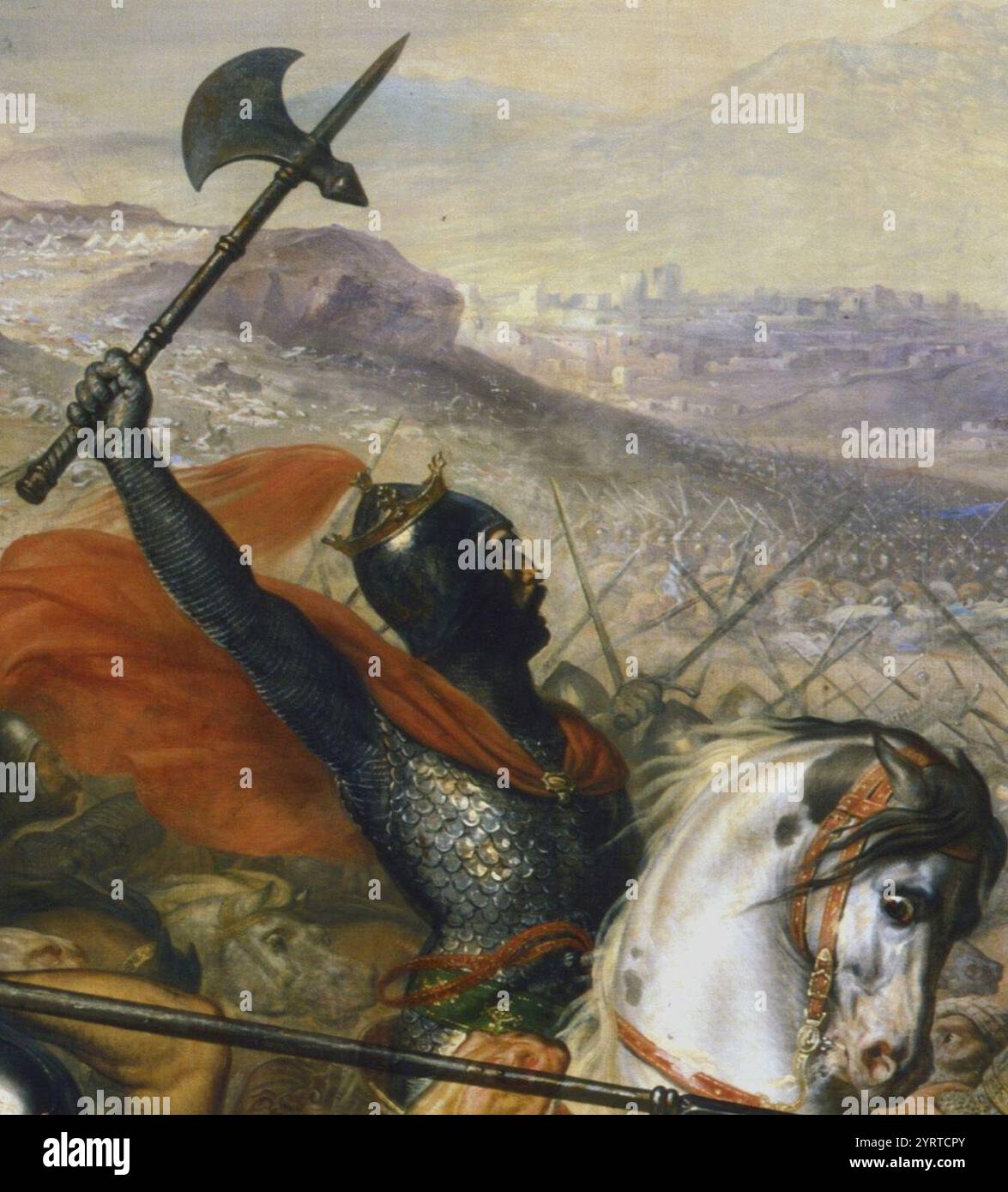 Charles Martel In Bataille De Poitiers Picryl Public Domain Search