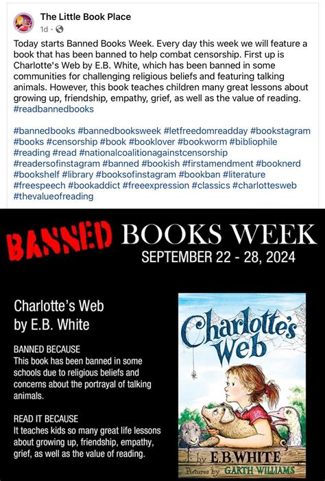 Charlotte S Web Banned By Duane L Herrmann Charlotte S Web Banned By Duane L Herrmann
