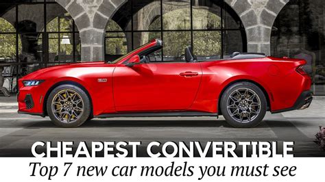 Cheap Convertibles Are Still A Thing Best Models To Buy In 2024
