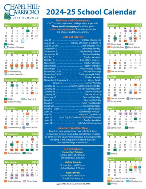 Check Out The Chapel Hill Carrboro City Schools Calendar For The 2023 2024 School Year Check Out The Chapel Hill Carrboro City Schools Calendar For The 2023 2024 School Year