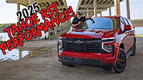 Check This Out It S The Refreshed 2025 Chevrolet Tahoe Rst Performance Edition