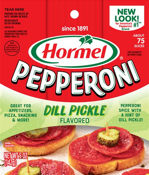 Cheeseburger Dill Pickle Pepperoni Pizza Hormel Pepperoni