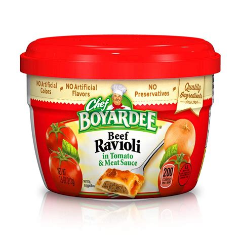 Chef Boyardee Beef Ravioli