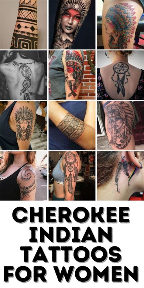 Cherokee Native Tattoos