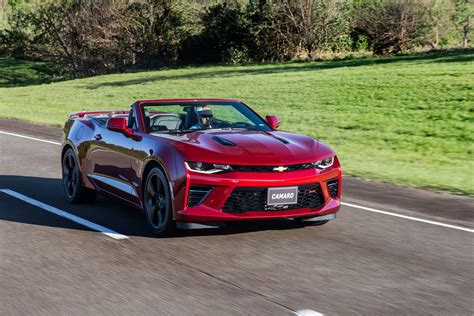 Chevrolet Camaro Ss Convertible Cars Red 2016 Wallpapers Hd