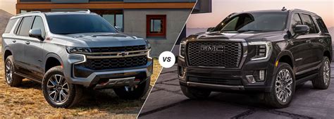Chevrolet Tahoe Vs Gmc Yukon Which Of These Full Size Gm Suvs Is The Better Buy Autoguide Com