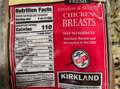 Chicken Breast Boneless Skinless Nutrition Facts Eat This Much