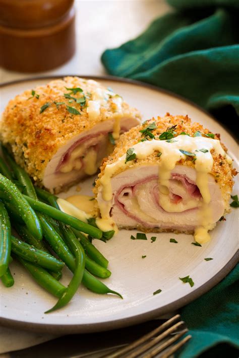 Chicken Cordon Bleu Dinner For Four