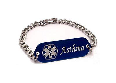 Children Medical Alert Bracelet Id Custom Engraved Asthma 4 Colors Asthma Children Medical Alert Bracelet Id Custom Engraved Asthma 4 Colors Asthma
