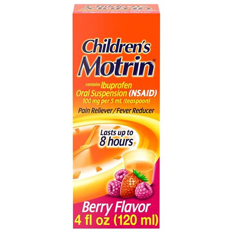 Children S Motrin Children S Ibuprofen Oral Suspension Original Berry Children S Motrin Children S Ibuprofen Oral Suspension Original Berry