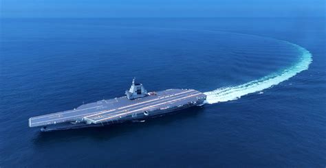 China S Newest Aircraft Carrier Fujian Completes Maiden Flawless 8