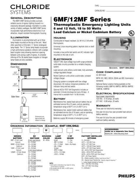 Chloride Emergency Lighting Manual Shelly Lighting