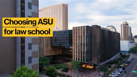Choosing Arizona State University For Law School Youtube