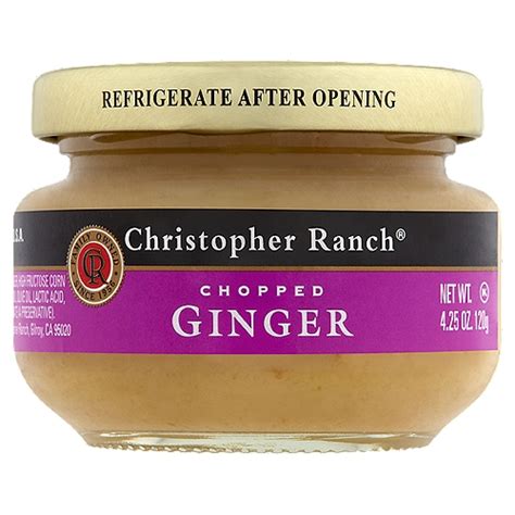Christopher Ranch Organic Chopped Ginger In Water 4 25 Oz Central Christopher Ranch Organic Chopped Ginger In Water 4 25 Oz Central