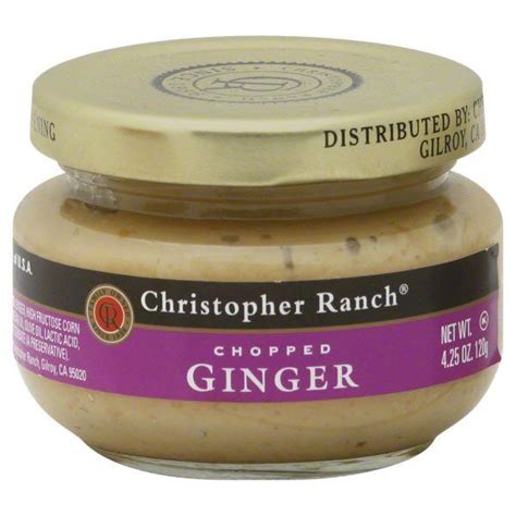 Christopher Ranch Organic Chopped Ginger Same Day Delivery Or Pickup Cub Christopher Ranch Organic Chopped Ginger Same Day Delivery Or Pickup Cub