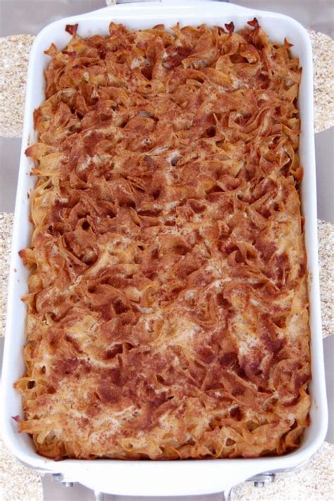 Cinnamon Apple Noodle Kugel Recipes Dairy Free Nut Free