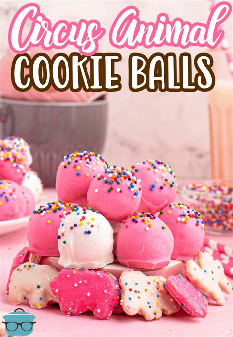 Circus Animal Cookie Balls The Country Cook