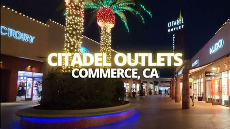 Citadel Outlets Commerce La California