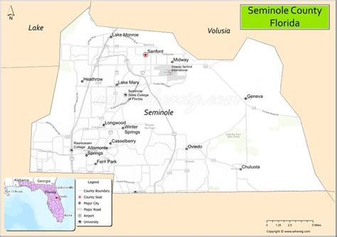 Cities Seminole County