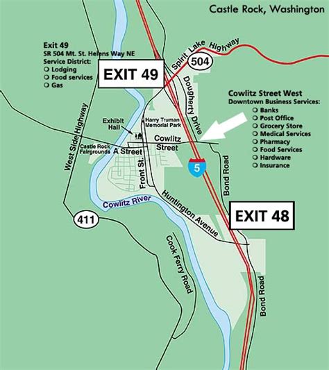 City Of Castle Rock Washington Home Gateway To Mount St Helens