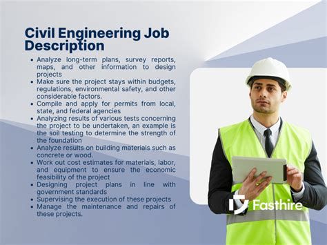 Civil Engineering Jobs For Foreigners In The Usa Fasthire