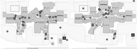 Clackamas Town Center Map Color 2018 Clackamas Town Center Map Color 2018