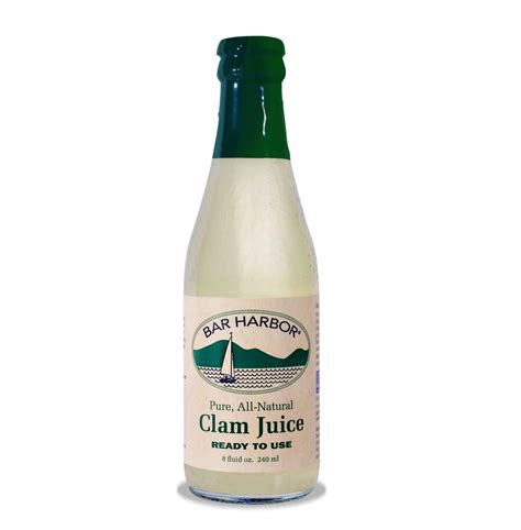 Clam Juice 12 8 Oz Bottles Shop Bar Harbor
