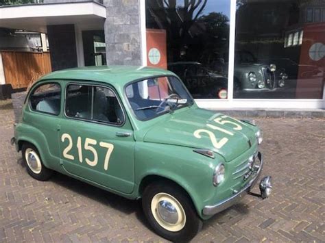 Classic 1955 Fiat 600 Mille Miglia Online Auction For Sale Price 12 500 Eur Dyler