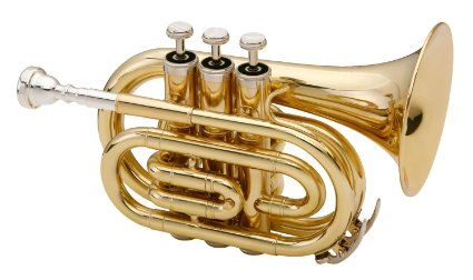 Classic Cantabile Brass Tt 400 Bb Pocket Trumpet Pink