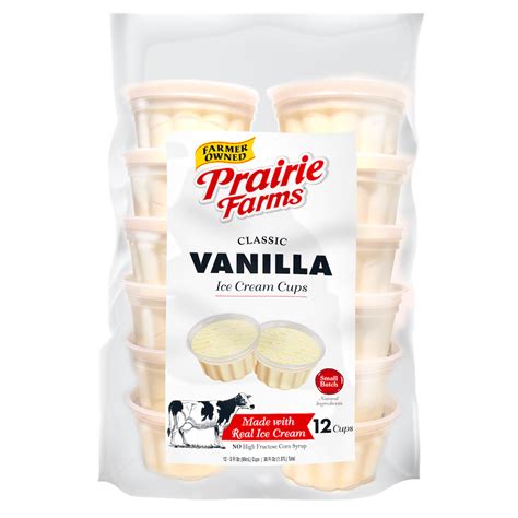 Classic Vanilla Ice Cream Cups 12Ct
