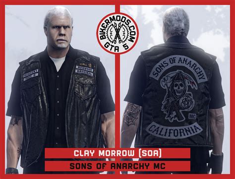 Clay Morrow From Sons Of Anarchy Mc Gta 5 Bikermods Fivem