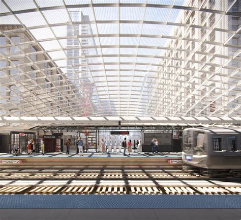 Closing Date Announced For State Lake Station Reconstruction Chicago Yimby