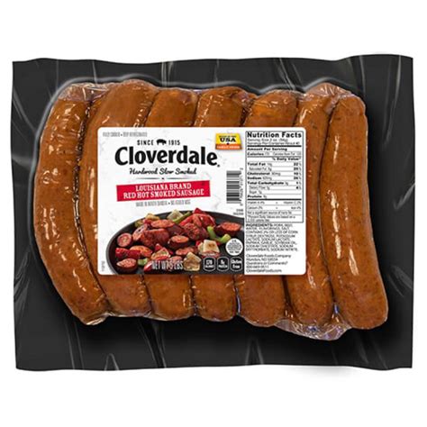 Cloverdale Louisiana Red Hot Sausage Us Foods Chef Amp 39 Store