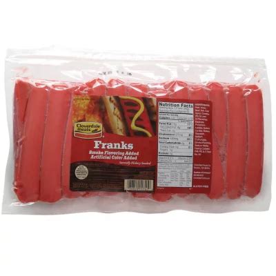 Cloverdale Meats Red Franks 5 Lbs 50 Ct Samsclub Com