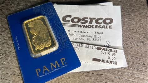 Cnbc Costco Selling Gold Bars