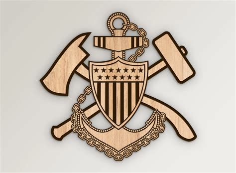 Coast Guard Damage Controlman Dcc Chief Anchor Svg Vector Files Vector911