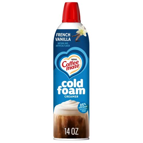 Coffee Mate French Vanilla Cold Foam 14Oz Btl Similar Products Gopuff