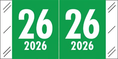 Col R Tab 2026 Year Label Smartpractice Eye Care