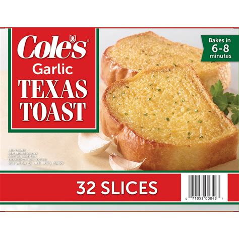 Cole S Garlic Texas Toast Frozen 32 Ct Samsclub Com Cole S Garlic Texas Toast Frozen 32 Ct Samsclub Com