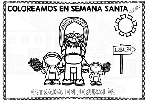 Colecci N De Im Genes Para Colorear En Semana Santa Orientacion Andujar