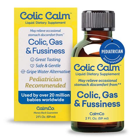 Colic Calm Probiotic Infant Child Gut And Digestive Health 0 4 Fl Oz