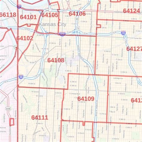 Collectors Item Matching Pair 64114 Kansas City Missouri Zip Code Bybkcp Ebay